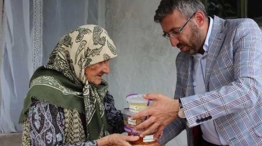Sarıcakaya Belediyesinden Ramazan Ziyaretleri