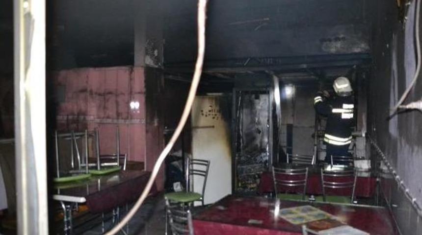 Andırın'da Lahmacun Fırınında Yangın