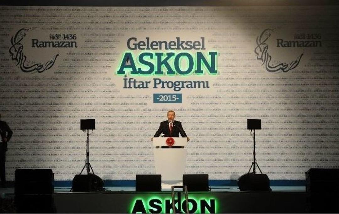 Cumhurbaşkanı Erdoğan, Askon&rsquo;un İftarına Katıldı