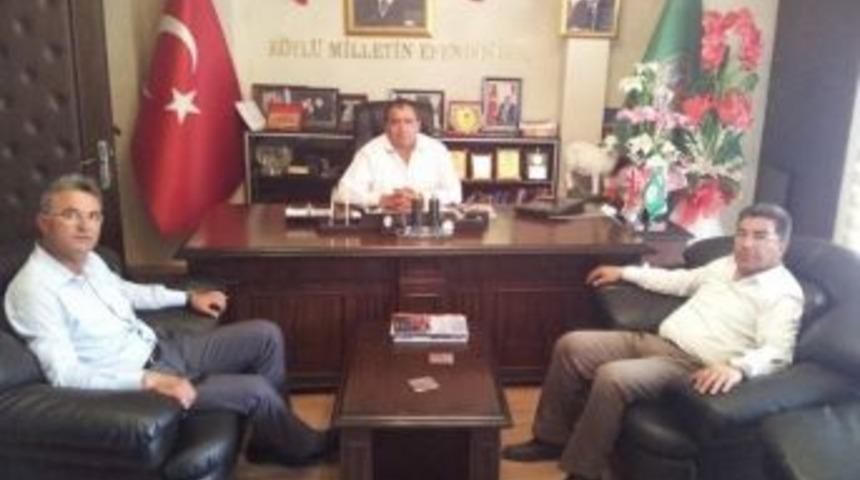 Belediye Başkanlarından Ziraat Odasına Ziyaret