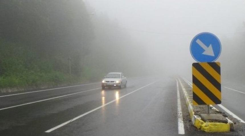 Bolu Dağı&rsquo;nda Yoğun Sis
