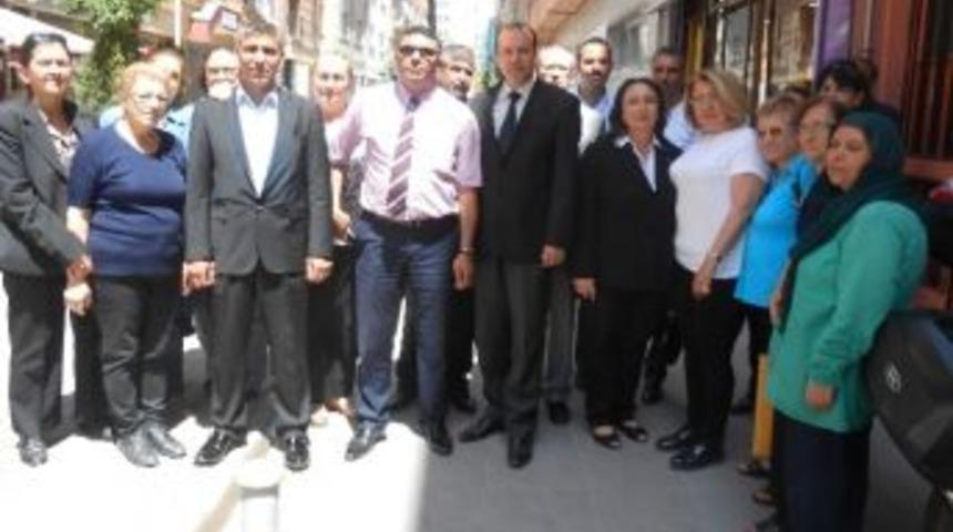 Gaziler, Şehit Dul Ve Yetimler Derneğinden Eskişehir &Uuml;lk&uuml;c&uuml; İş&ccedil;iler Derneğine Ziyaret