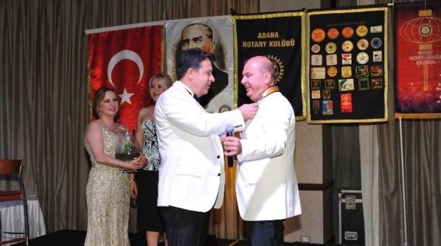 Adana Rotay Kul&uuml;b&uuml;&rsquo;nde Devir-teslim