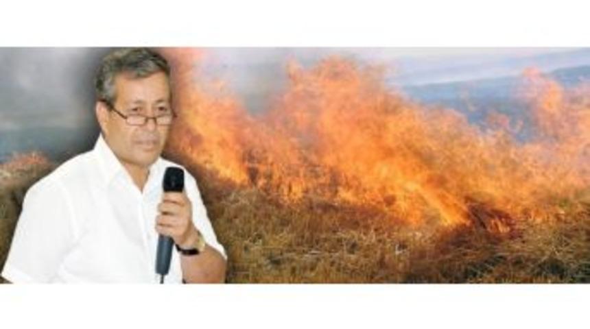 Viranşehir&rsquo;de Anız Yakma Uyarısı