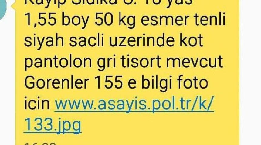 O Babanın Kayıp Kızı I&ccedil;in Cepten Mesaj
