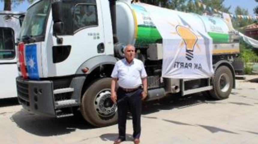 Samsat Belediyesi&rsquo;ne Vidanj&ouml;r Desteği