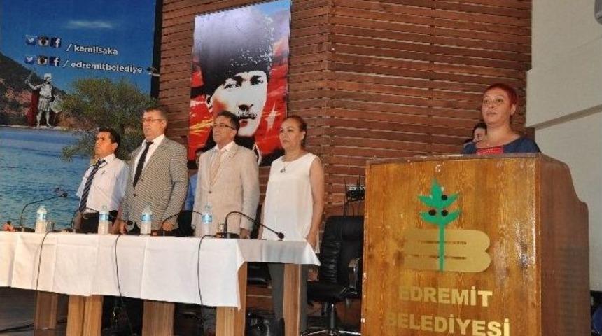 Edremit Belediyesi Hizmet İ&ccedil;in Toplandı
