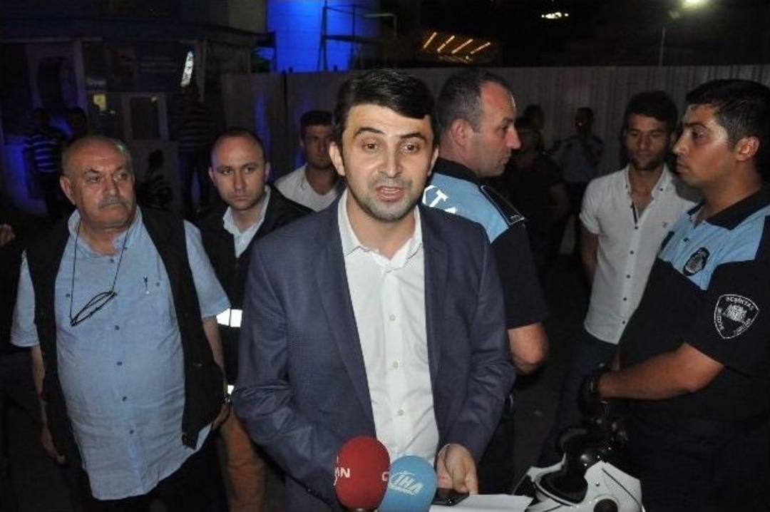 Beşiktaş Zabıta Ekipleri Gece &Ccedil;alışma Yapılan Şantiyeye M&uuml;h&uuml;r Vurdu