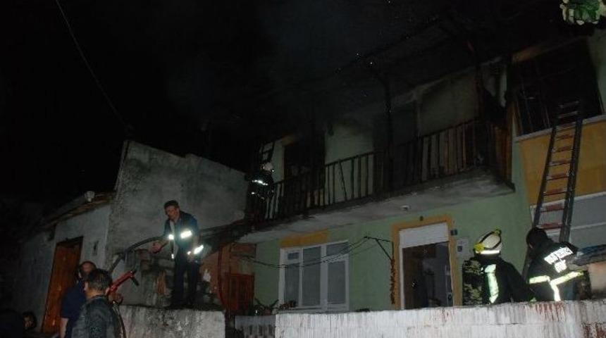Tokat&rsquo;ta Ev Yangını