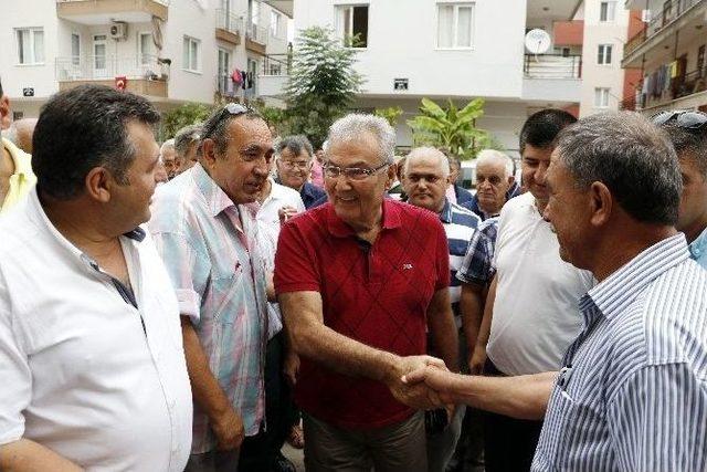 Deniz Baykal, Cemevinde Cenaze Törenine Katıldı