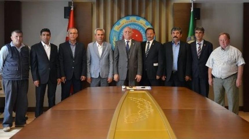 Bodrum Ziraat Odasından Tzob Genel Başkanına Ziyaret