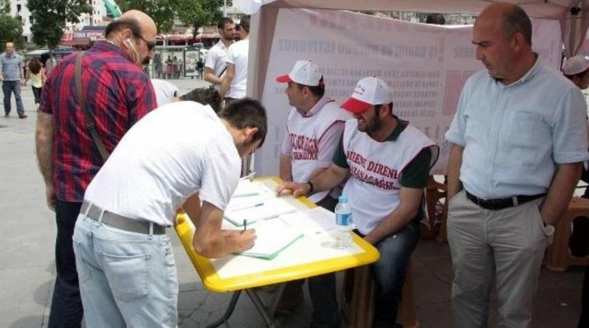 İşten &Ccedil;ıkartılan 82 Tofaş İş&ccedil;isi İ&ccedil;in Direniş &Ccedil;adırı Kuruldu