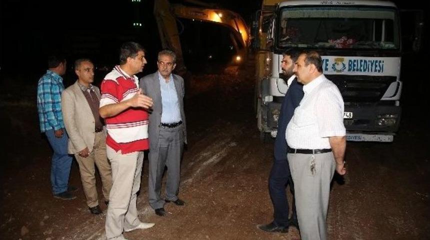 Başkan Demirkol&rsquo;dan Gece Denetimi