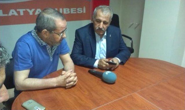 Ak Parti Malatya Milletvekili Mustafa Şahin Memur-sen’i Ziyaret Etti.