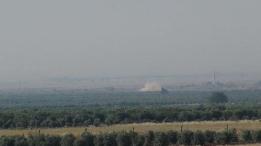 Kilis'in Suriye Sınırında Yoğun Top Atışları