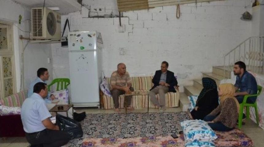 Vali Tapsız, Ramazan Ziyaretlerine Suriyeli Ailelerle Devam Etti