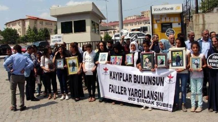 Uludereli Aileler, Şırnak Valiliği &Ouml;n&uuml;nde A&ccedil;ıklama Yaptı