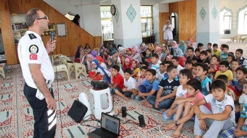Fethiye&rsquo;de Camilerde Trafik Eğitimi Başladı