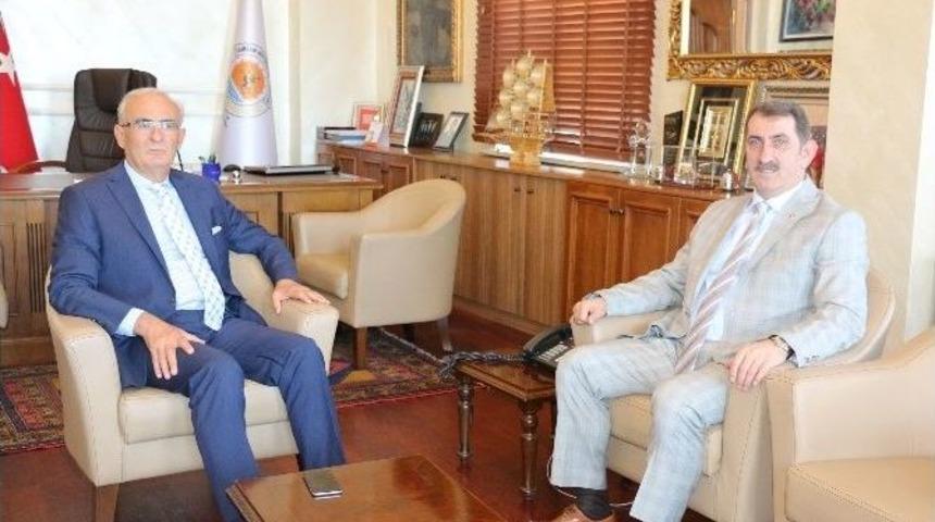 Milletvekili K&ouml;ktaş&rsquo;tan Vali Şahin Ve Başkan Yılmaz&rsquo;a Nezaket Ziyareti