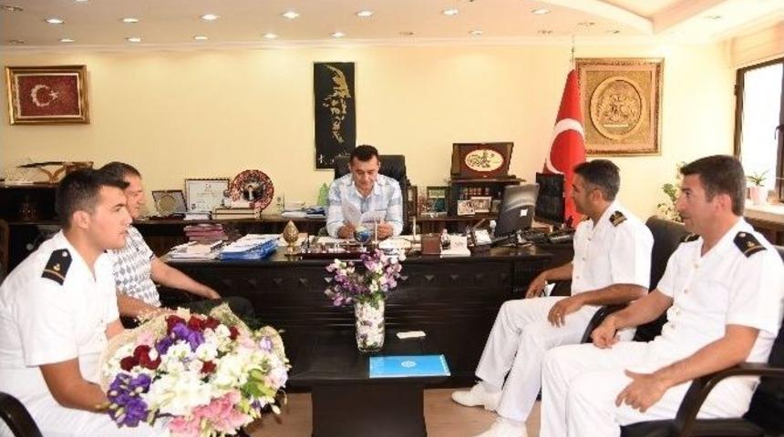 Liman Başkanı Ballıkaya&rsquo;dan Başkan Y&uuml;cel&rsquo;e Ziyaret