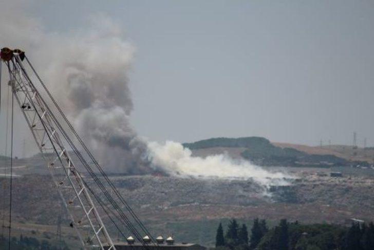 Bandırma Çöplüğünde Yine Yangın Çıktı G2