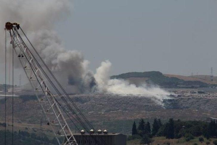 Bandırma Çöplüğünde Yine Yangın Çıktı G3