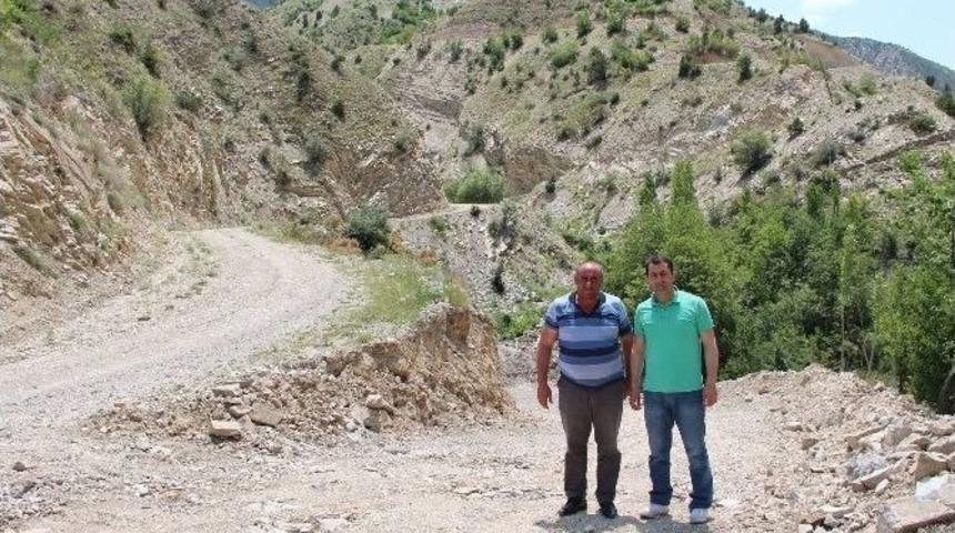 İki K&ouml;y&uuml;n Hayali Olan Bağlantı Yolu Yapıldı