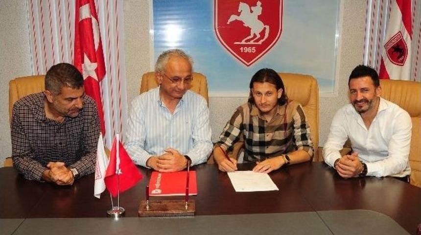 Samsunspor&rsquo;da Mustafa Sevgi İle 2 Yıllık S&ouml;zleşme İmzalandı