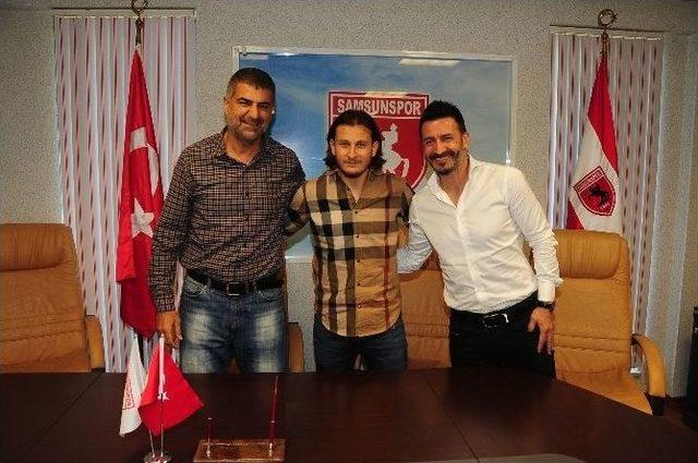 Samsunspor’da Mustafa Sevgi İle 2 Yıllık Sözleşme İmzalandı