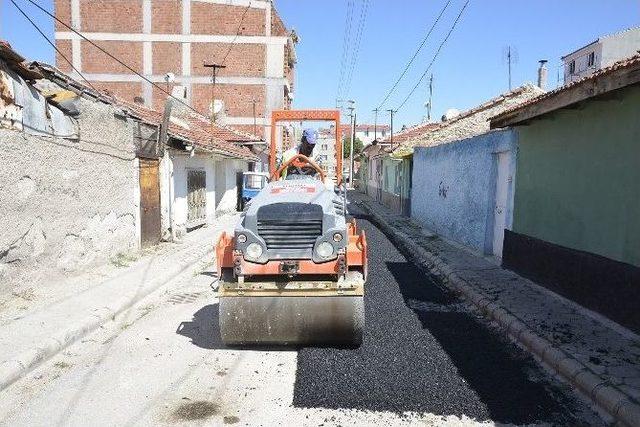 Eskişehir’de Yol Yapım Çalışmaları