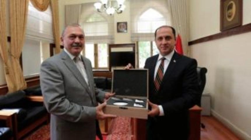 Başsavcı Kutanoğlu&rsquo;dan Vali &Ccedil;omaktekin&rsquo;e Veda Ziyareti