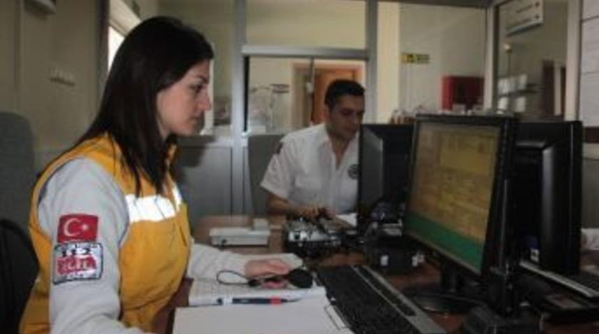 D&uuml;zce 112&rsquo;ye 5 Ayda 104 Bin 743 Asılsız &Ccedil;ağrı Geldi