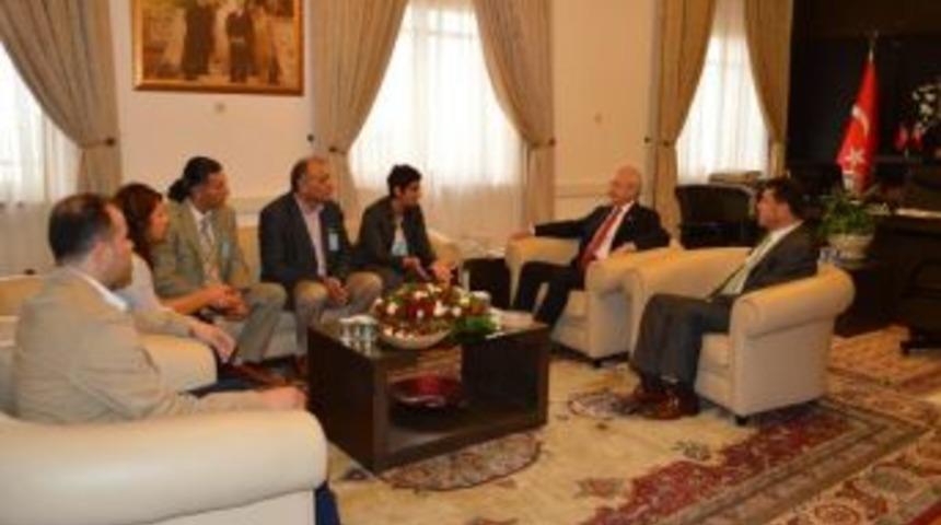 Mimarlar Odası Ankara Şube Y&ouml;neticileri, Kılı&ccedil;daroğlu Ile G&ouml;r&uuml;şt&uuml;