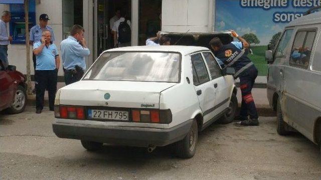 Gaz Kaçıran Lpg’li Araç Paniğe Neden Oldu