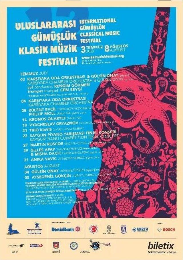 Gümüşlük Klasik Müzik Festivali Bodrum Antik Tiyatro’da Başlıyor