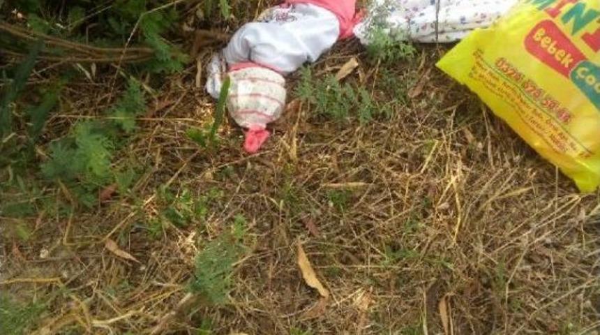 Adana'da Tarlaya Terk Edilmiş Bebek Bulundu