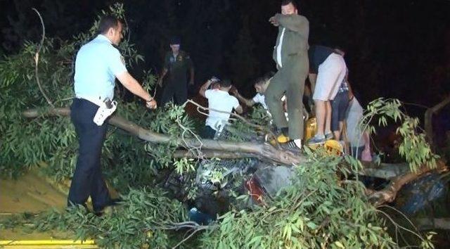 İzmir’de Demir Malzeme Yüklü Tır Kaza Yaptı: 1 Ölü