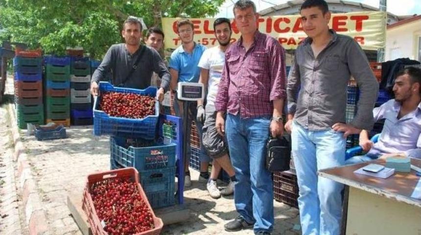 Organik Kiraz Yetiştiriciliği &Ccedil;ift&ccedil;ilerin Y&uuml;z&uuml;n&uuml; G&uuml;ld&uuml;rd&uuml;