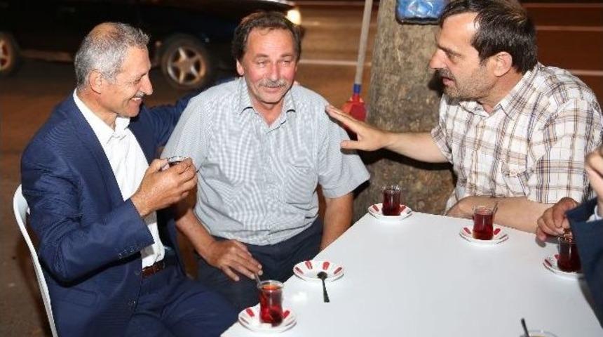 Başkan Dişli, &ldquo;taksi Esnafıyla &Ccedil;ay Sohbeti Yaptı&rdquo;