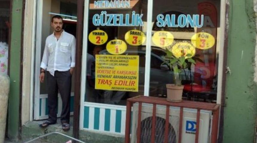 Adanalı Berber, Yaşlı, Gazi, Engelli &Ccedil;ocuk Ve Yetimleri &Uuml;cretsiz Tıraş Ediyor