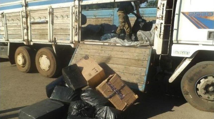 Mardin’de 15 Bin Paket Kaçak Sigara Ele Geçirildi