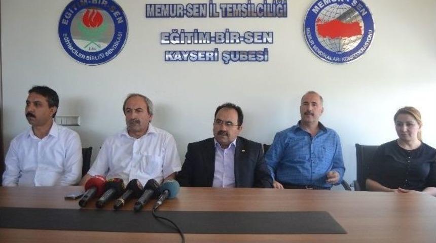 Eğitim Bir-sen Kayseri Şube Başkanlığına Se&ccedil;ilen Kalkan&rsquo;dan Teşekk&uuml;r Mesajı