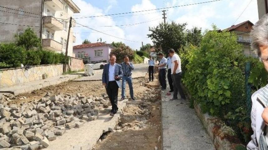 Sapanca Belediyesi Parke &Ccedil;alışmalarına Devam Ediyor
