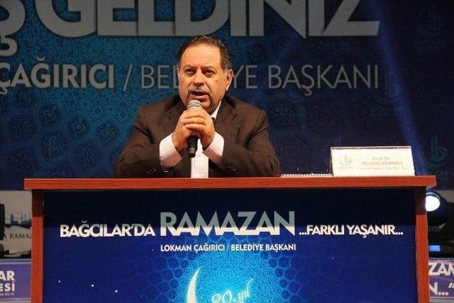 Prof. Dr. Ağırman: “yaptığımız Her İşte Dikkatli Davranmalıyız”