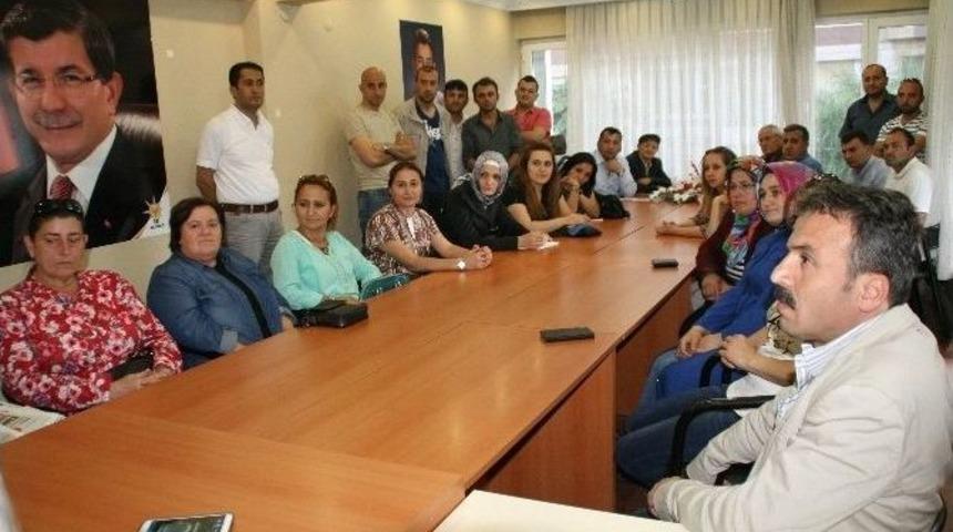 Ak Parti Milletvekili &Ccedil;aturoğlu&rsquo;ndan Devrek Teşkilatına Teşekk&uuml;r Ziyareti