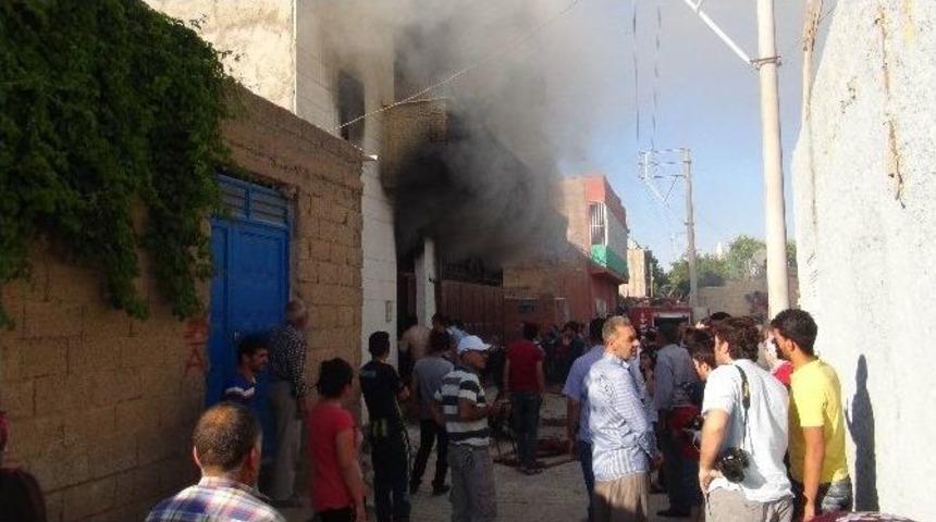 Nusaybin&rsquo;de Yangın