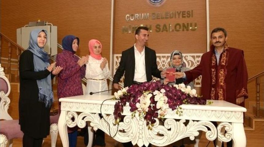 Engelli Gen&ccedil;lerin Nikahını Başkan K&uuml;lc&uuml; Kıydı