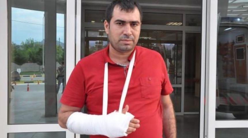 Mahkeme Kararıyla &Ccedil;ocuğunu Almaya Geldi, Karakolda Eski Kayınbiraderi Tarafından Bı&ccedil;aklandı