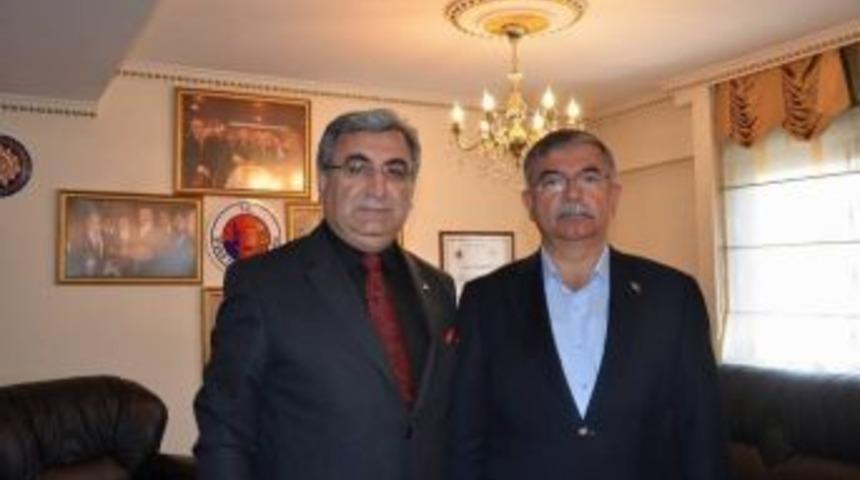 Stb Başkanı Hastaoğlu, Meclis Başkanı Yılmaz&rsquo;ı Kutladı