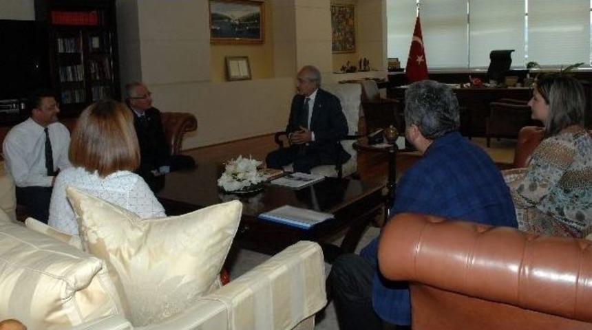 Kılı&ccedil;daroğlu, Tmmob Gıda M&uuml;hendisleri Odası&rsquo;nı Kabul Etti